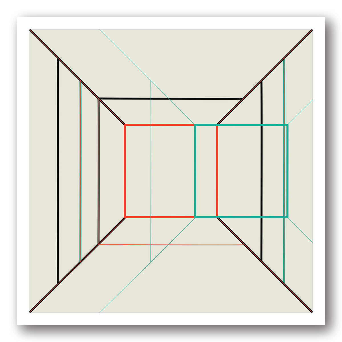 " LA LIGNE ARCHITECTURALE VI " by Henri Boissière