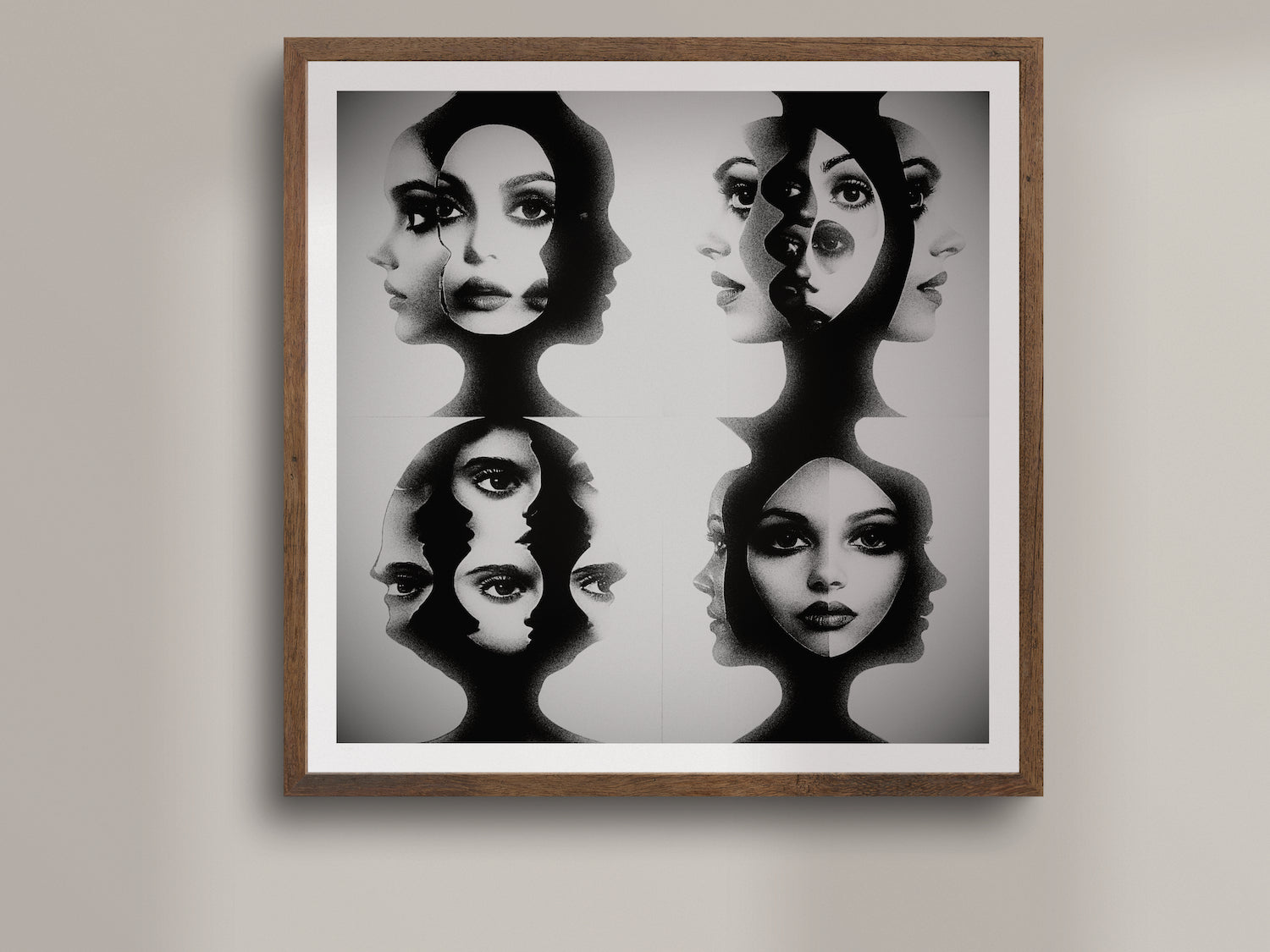 Un regard retenu