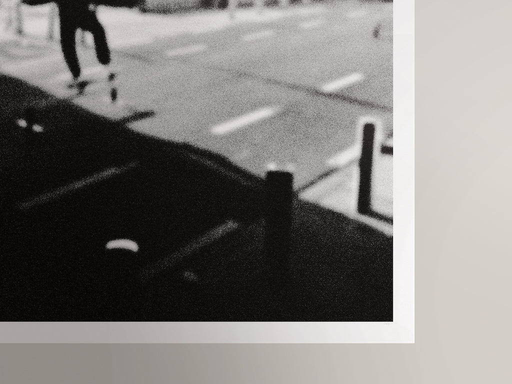 La rue en pointillée